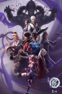 Аниме Картины в стиле Уся: Реки и озёра 4